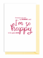 A heartfelt quote about a mother's happiness in raising her child.