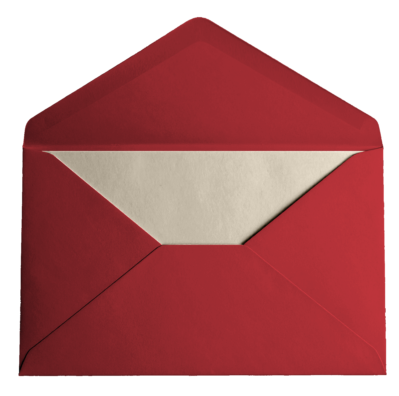 A red envelope with a white card inside, partially visible. A red envelope with a white card inside, partially visible.