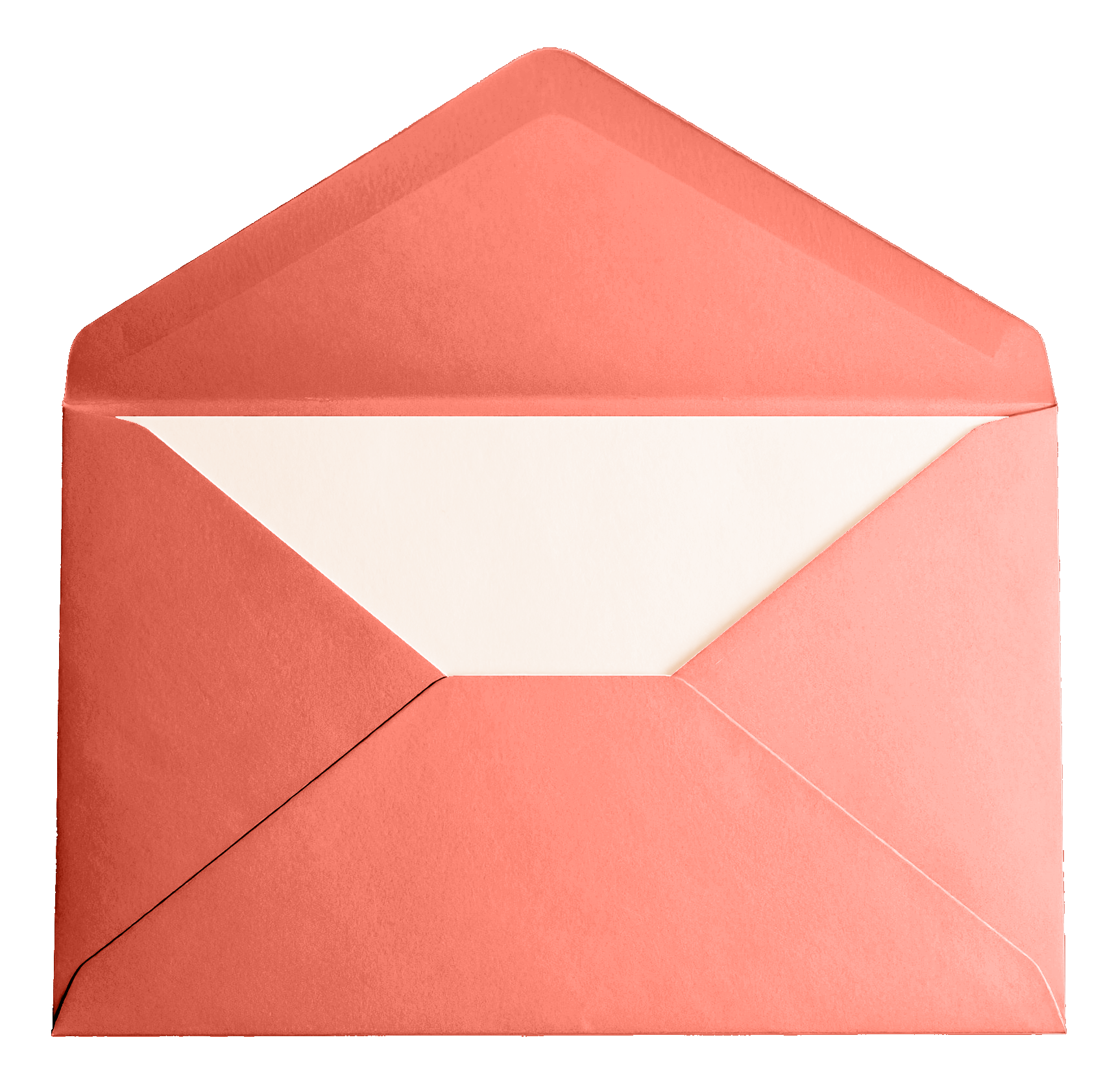 A red envelope partially open with a white interior. A red envelope partially open with a white interior.