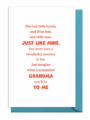 Heartfelt poem about a grandmother's love and bond with her granddaughter.