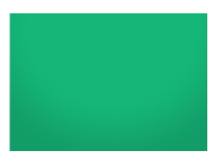 Solid green background with a subtle gradient.