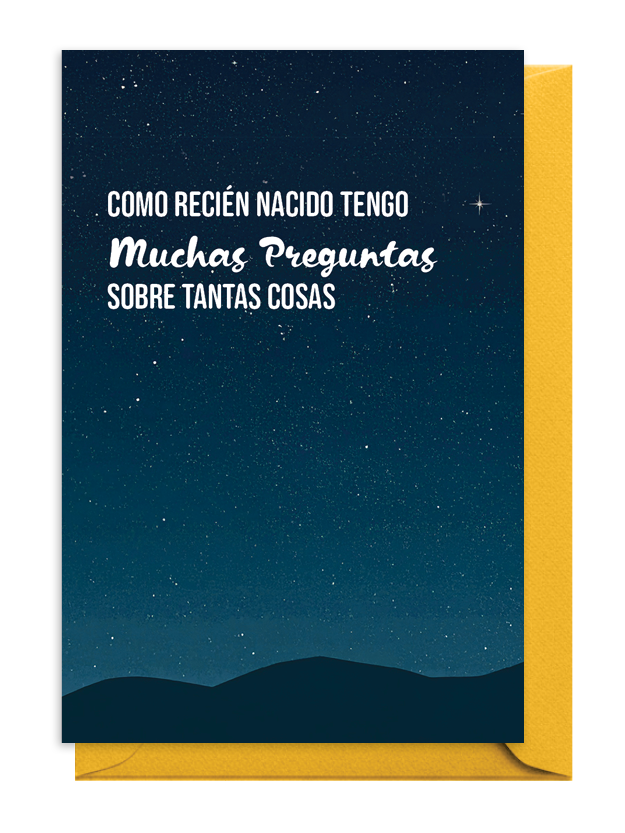 A book cover with a starry night sky and the title in Spanish.