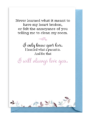 A heartfelt message about love and motherhood with floral accents.