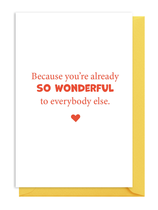Inspirational quote about being wonderful to others.